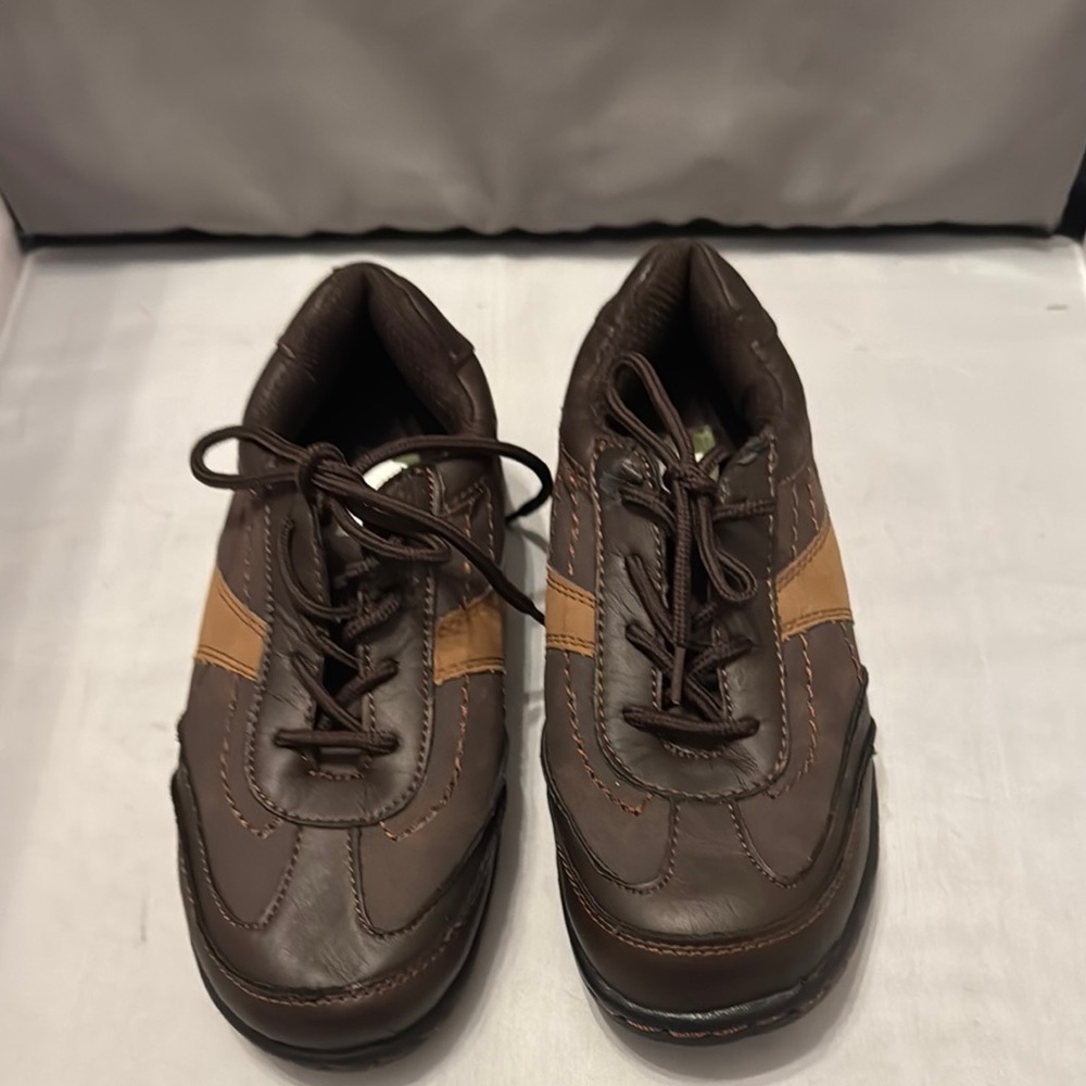 Jeep boys Brown Leather‎ Shoes size 1